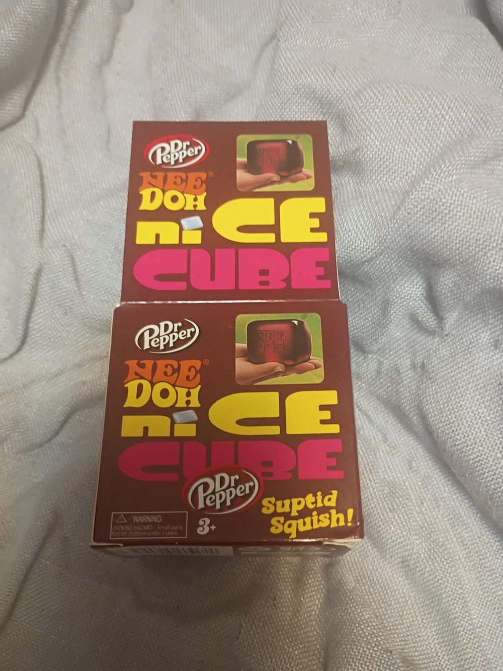 Dr Pepper Red NeeDoh Nice Cube Stress Toy - Picture 4 of 8